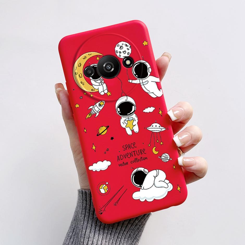 Mobilie Phone Shell Cases For Xiaomi Redmi A3 4G Cute Cartoon Coque For Xiaomi Redmi A3 4G Candy Color Smart Phone Covers Shells