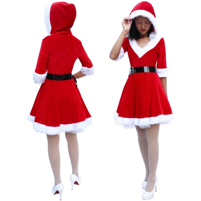 

Рождественский костюм Взрослый Женский, Рождественский костюм Рождественский костюм Рождественский костюм Платье Под-код M