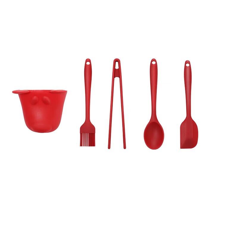Cui Da Huang Silicone Kitchen Tool Set (5-Piece)