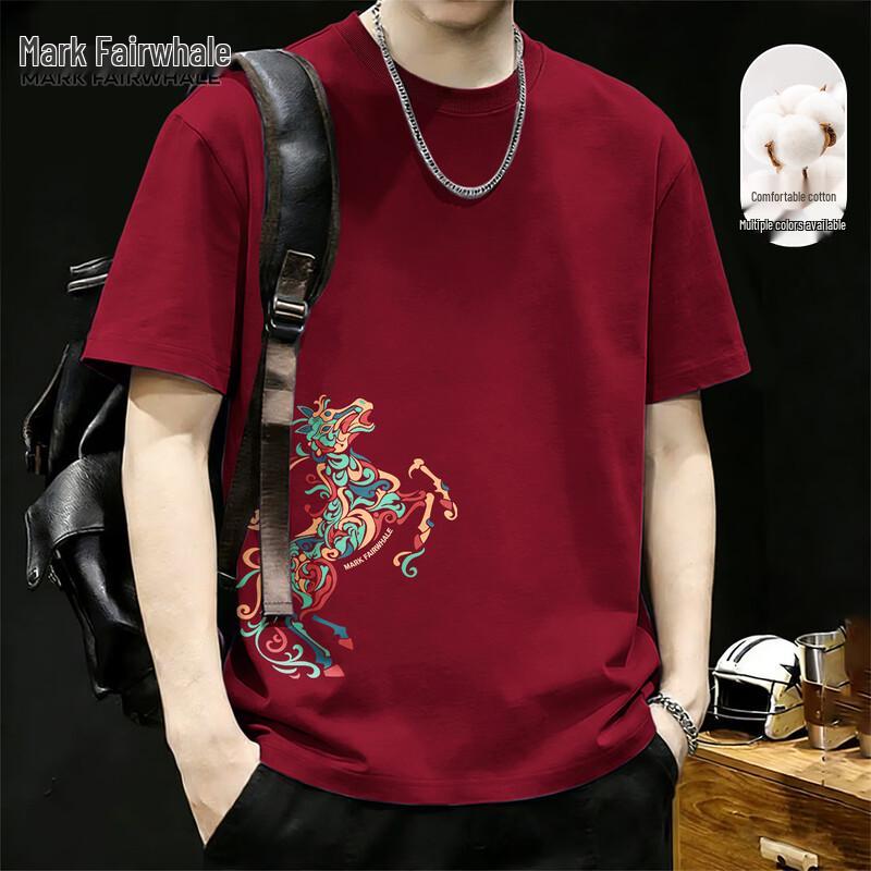 Mark Fairwhale Men s 2026 American High Street Casual T-Shirt 3XL