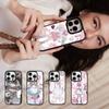 Engel Tsundere Mädchen Anime Süß Für iPhone 11 12 13 14 15 Pro Max 17 16 Plus Harte PC+TPU Rückseite