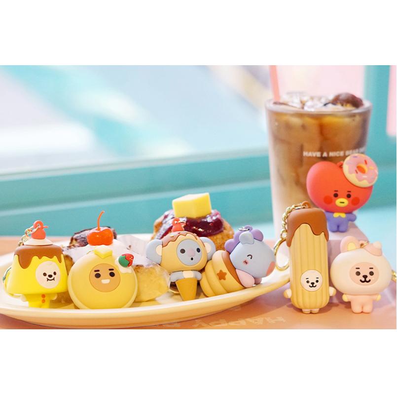 BTS BT21 Offizieller Baby Sweet Things Figur Schlüsselanhänger Authentisch