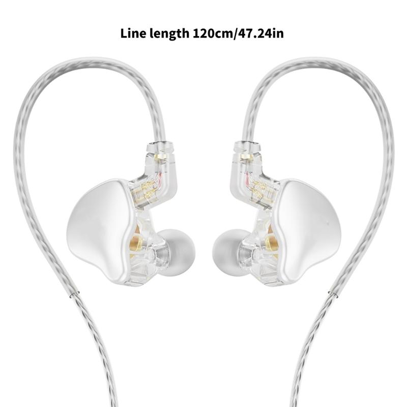 High Clear In Ear Wire Headphones Earphone With 11Mm Dynamic Driver For Music And Gaming Sport Earbud 3.5mm Port