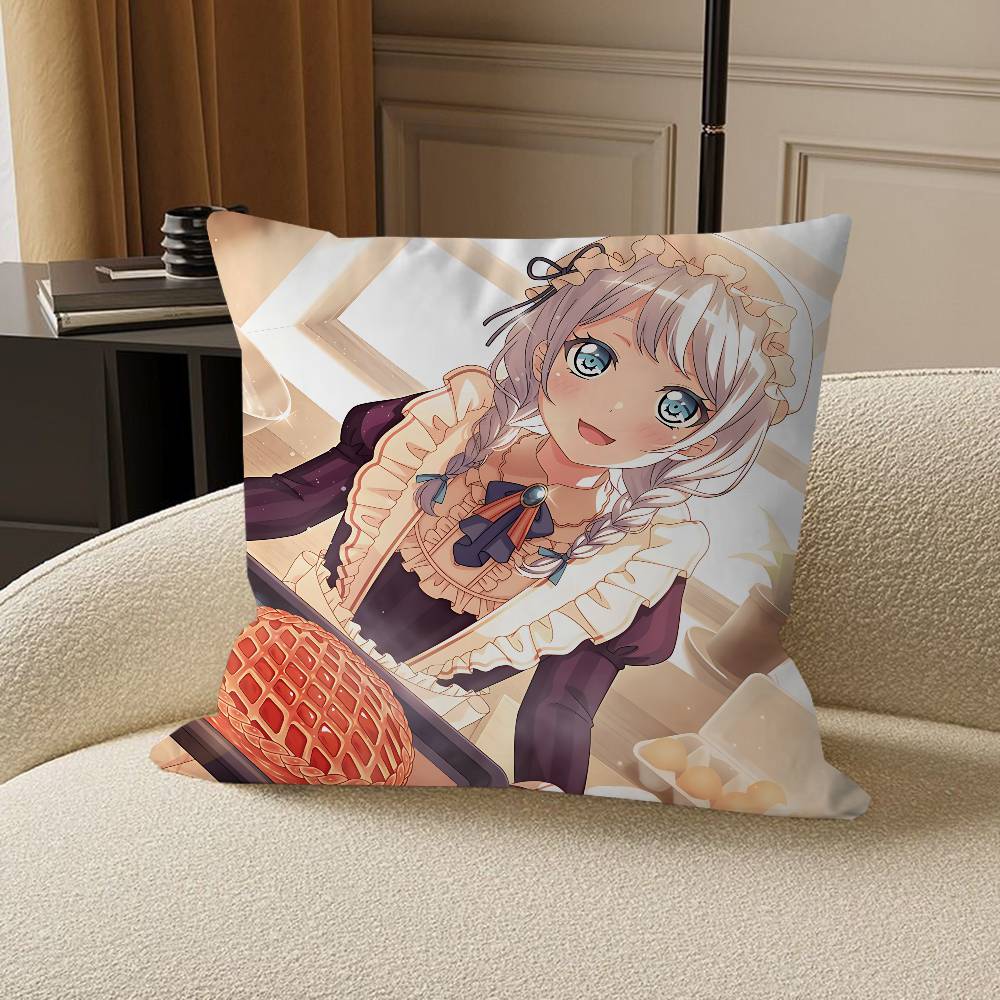 Eve Wakamiya Pillow Gift Home Office Decoration Bedroom Sofa Car Cushion Cover Case 45x45