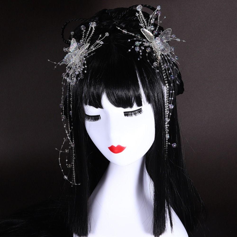 Fashion Butterfly Fairy Hair Accessories Superfairy Butterfly Hair Clip Bridal Headwear Engagement