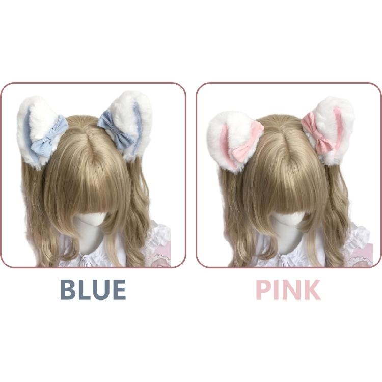 Realistic Cats Ear Hair Clip Furry Ear Barrette for Cosplay and Holiday Celebrations for Music Festivals Photo Props