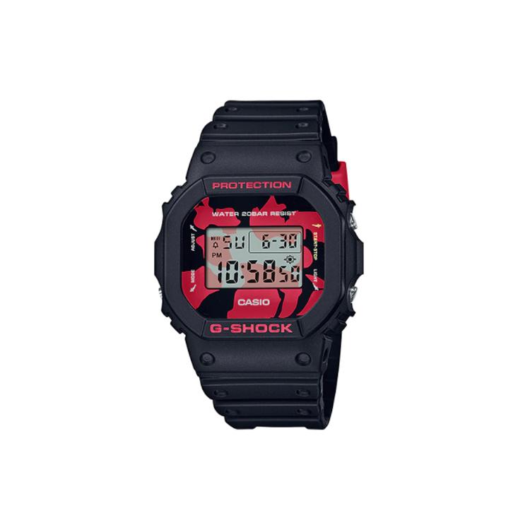 

CASIO Men G-SQUAD Series Gray Watch DW-5600JK-1DR DW-5600JK-1DR Black Strap