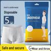 Calzoncillos bóxer desechables de algodón para hombre - Empaquetados individualmente