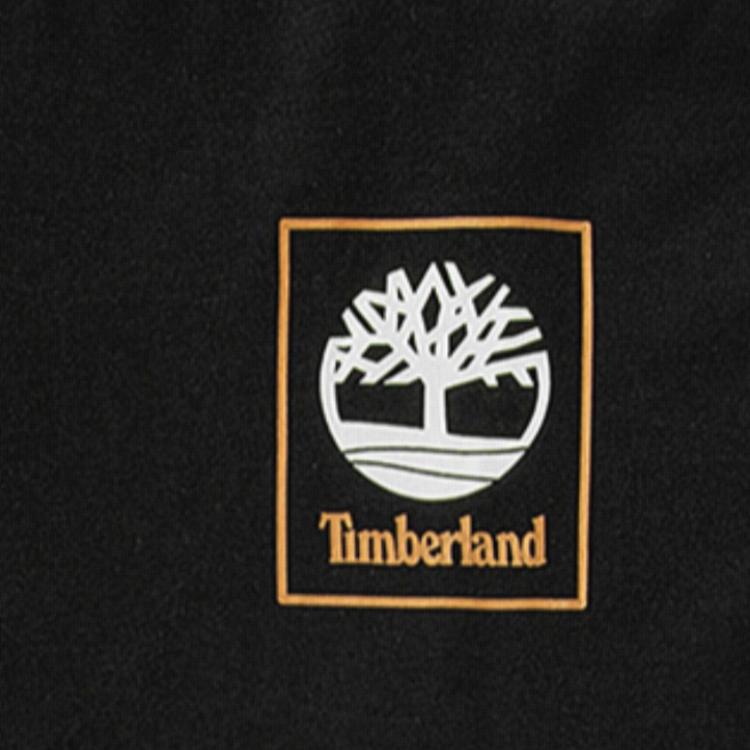 Timberland Casual Breathable Printed Loose Round Neck Short Sleeve T-Shirt Men T-Shirts Black A27JJ-001