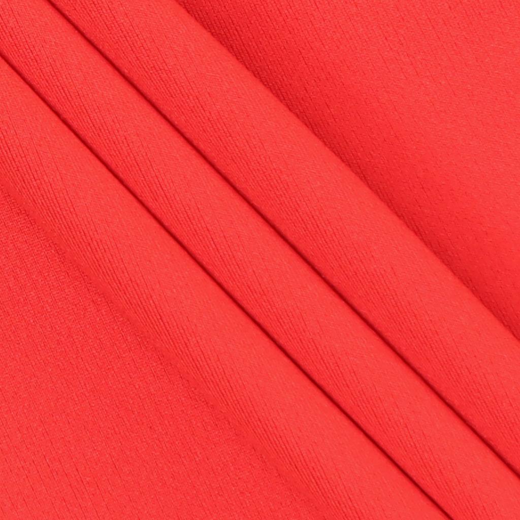 Nike Pro Logo Dri-Fit Fitted Short-Sleeve Training Top Men Tops Red BV5632-657