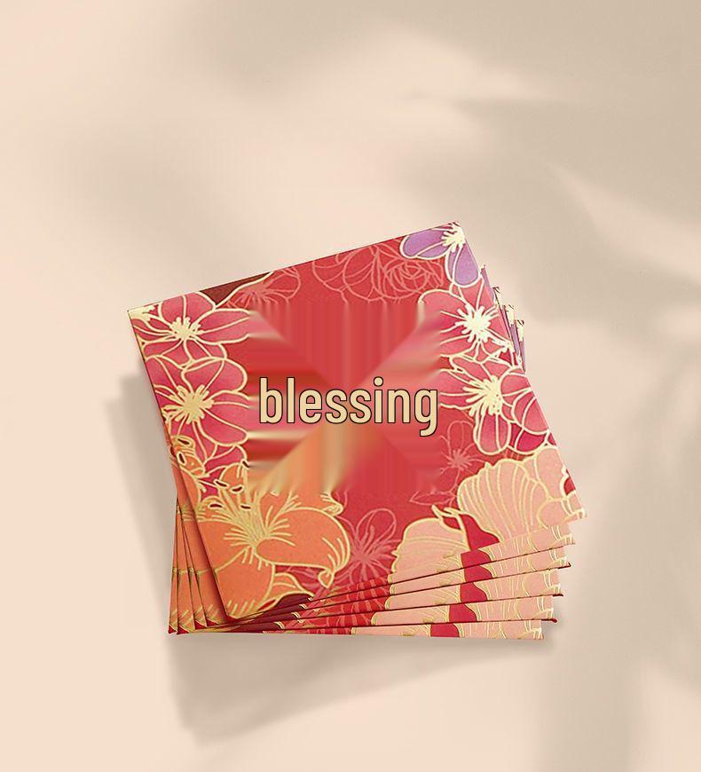 Creative Auspicious Red Envelope for New Year and Spring Festival - Universal Housewarming Gift with Free Shipping