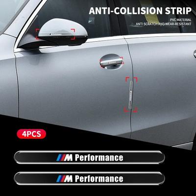 4PCS Transparent Car Door Protector Sticker Invisible Protective Strips For BMW M M3 M5 M6 X3 E46 E90 F30 G20 E36 E34 X6 G20 G30