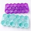 Commercial 17-Grid Honeycomb Silicone Ice Cube Tray