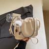 Spring New Fashi Crossbody Bags for Women Trendy Wrinkled Cloud Square Shoulder Bag Comfortable and Versatile  Storage Bag