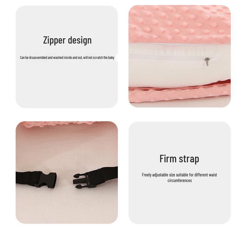 M-Shaped Twin Baby Feeding Pillow – Cradling Support, Anti-Vomiting Design for Lying Down Feeding