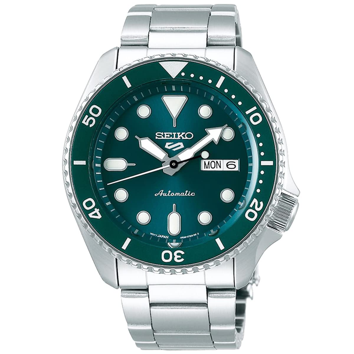 

Seiko 5 Sports SKX Спортивний стиль Автоматичний Механічний Лімітований Годинник Seiko Five Зелений, Видання, Чоловічий, Спортивний, SRPD61 зелений