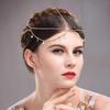 Disc Charms Boho Tassel Head Chain Alloy Headpiece Jewelry New Forehead Hair Jewelry  Hair Chain
