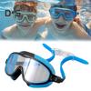 Okulary do pływania dla dzieci, okulary przeciwmgielne, z ochroną UV, szczelne, z klipsem na nos, zatyczki do uszu dla chłopców, dziewcząt, dzieci i maluchów w wieku 3-15 lat