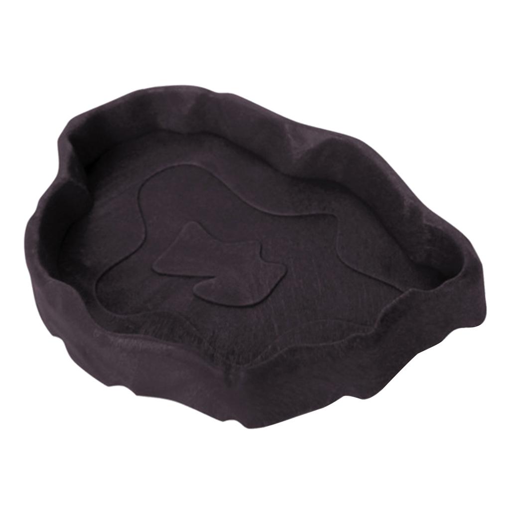 Terrarium Bowls Reptile Food Bowl Worm Dish for Turtle Small Plastic Food Water Bowl for Anoles Bearded Dragons Scorpion