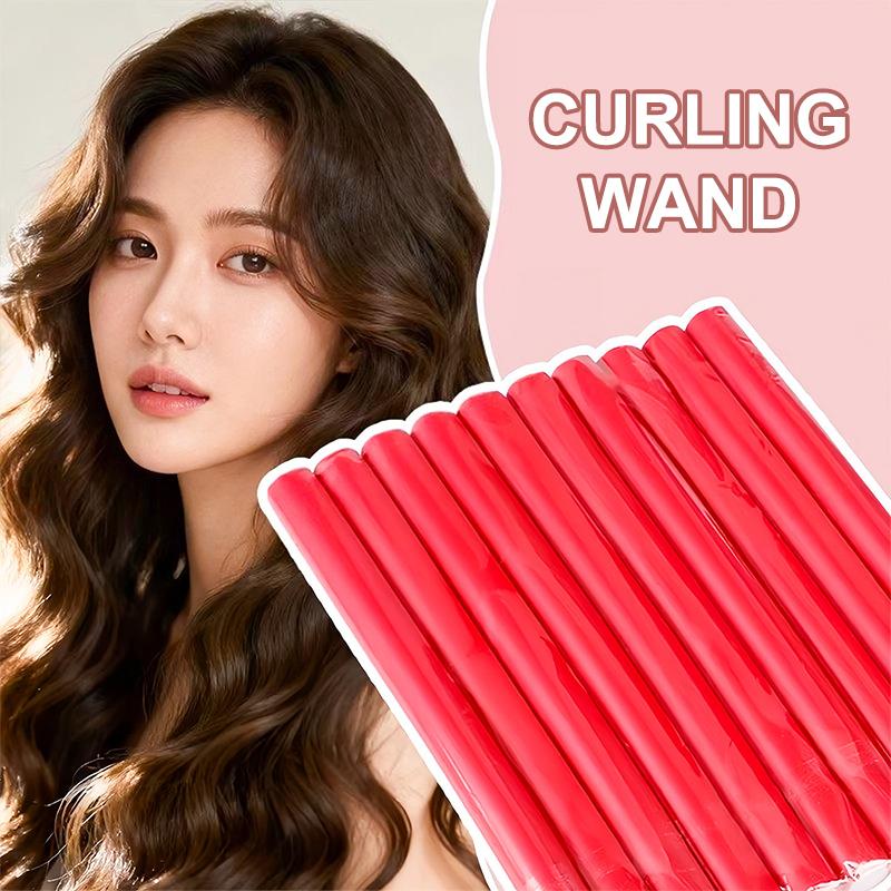 10Pcs Flexible Hair Curling Heat-Resistant Rod 18Cm Hair Curler Makers Soft Foam Twist  Perm Ironing Hair Salon Styling Tools