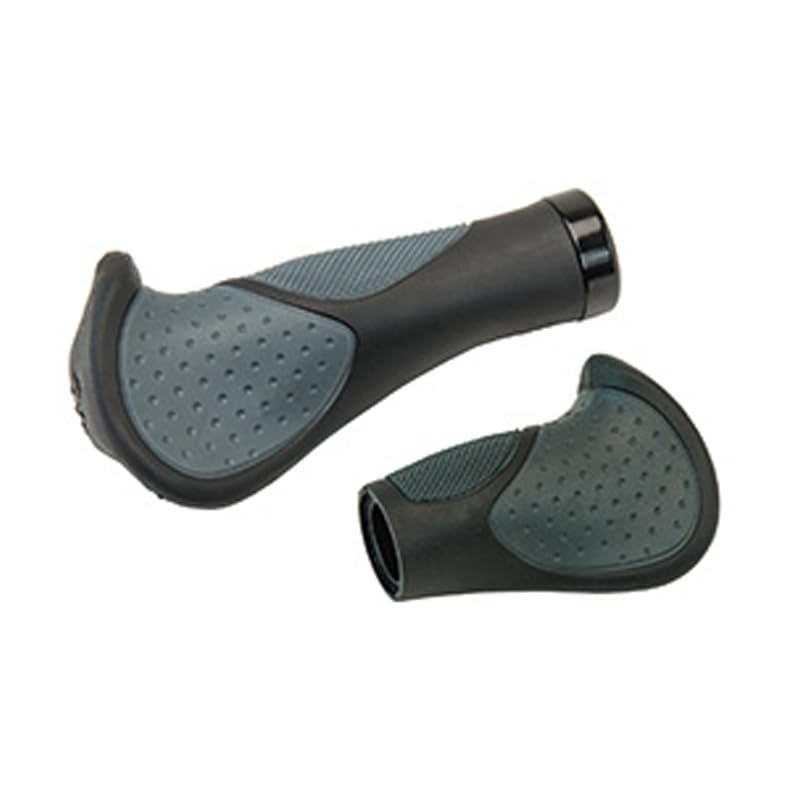 Giza VLG-1189 Ergo Grip Long/Short for Right-Hand Grip Shifters, Black/Gray (HBG20400)