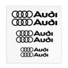 Car Brake Caliper Sticker Heat Resistant Decals Audi sport Sticker For Quattro For Audi S3 S4 S5 S6 S7 S8 RS3 RS4 RS5 RS6 RS7 RS