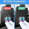 1/2pcs Car Seat Back Kick Protectors Polyester Automotive Seat Covers, Protection from Dirt, Mud, Fit for Most Vehicles