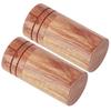 10Pcs Wooden Essential Oil Cylinder Box Storage Bottle Container Travelling Carrier Case2.9cm Outer Diameter