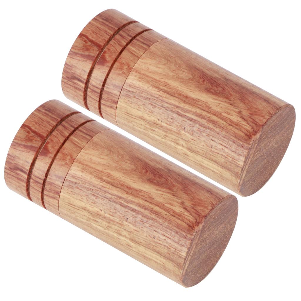 10Pcs Wooden Essential Oil Cylinder Box Storage Bottle Container Travelling Carrier Case2.9cm Outer Diameter