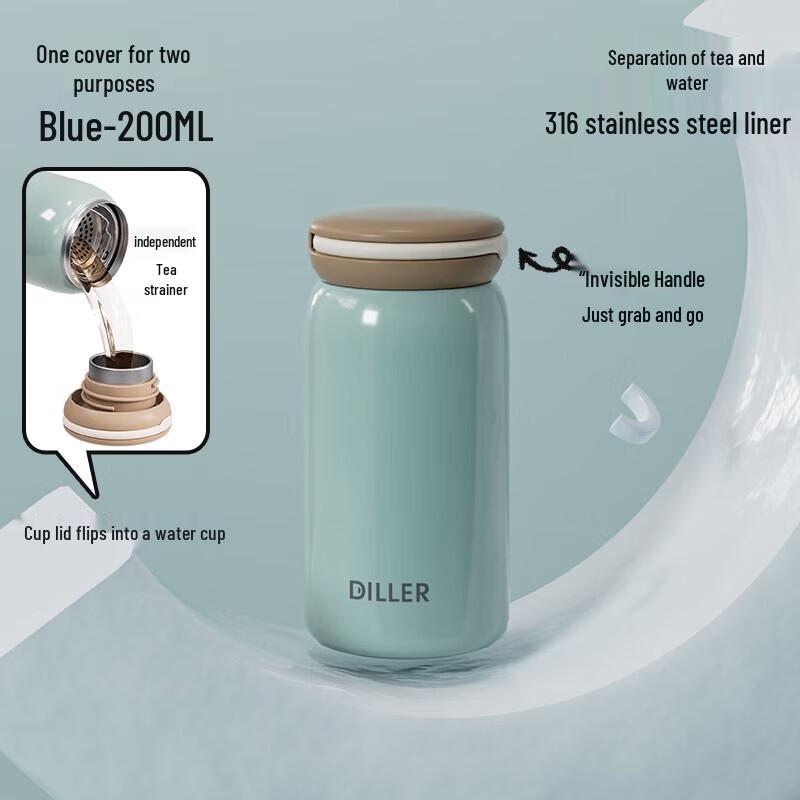 Dileber 316 Stainless Steel Mini Pocket Thermos
