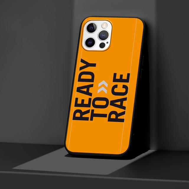 Ready To Race Case For Iphone 14 13 11 12 Pro Max Xr 7 8 +X 6 6s Plus Xs Se 2020 Coque Black Soft Phone Cover Silicone Funda