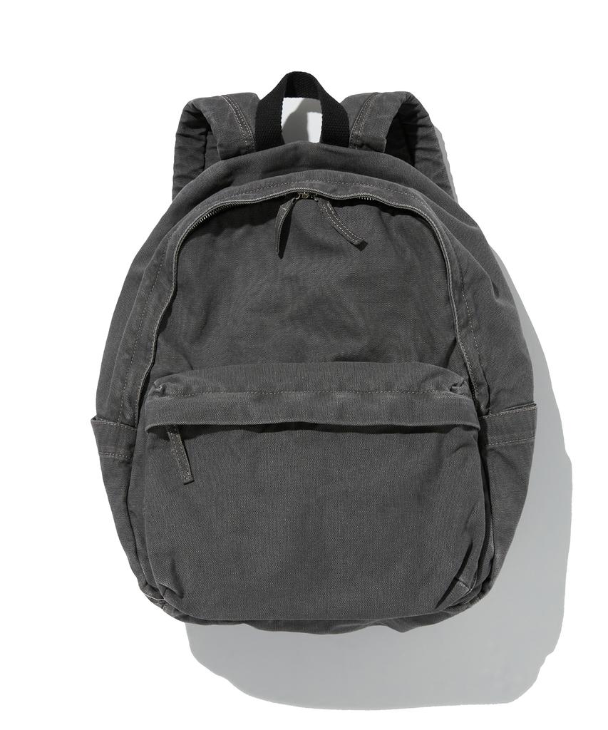 Suade Washed Backpack [Charcoal Gray]