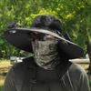Fan Hat UV Protection Outdoor Fishing Hat With Solar Fan UV Protection Rechargeable Visor Breathable Portable Fishing