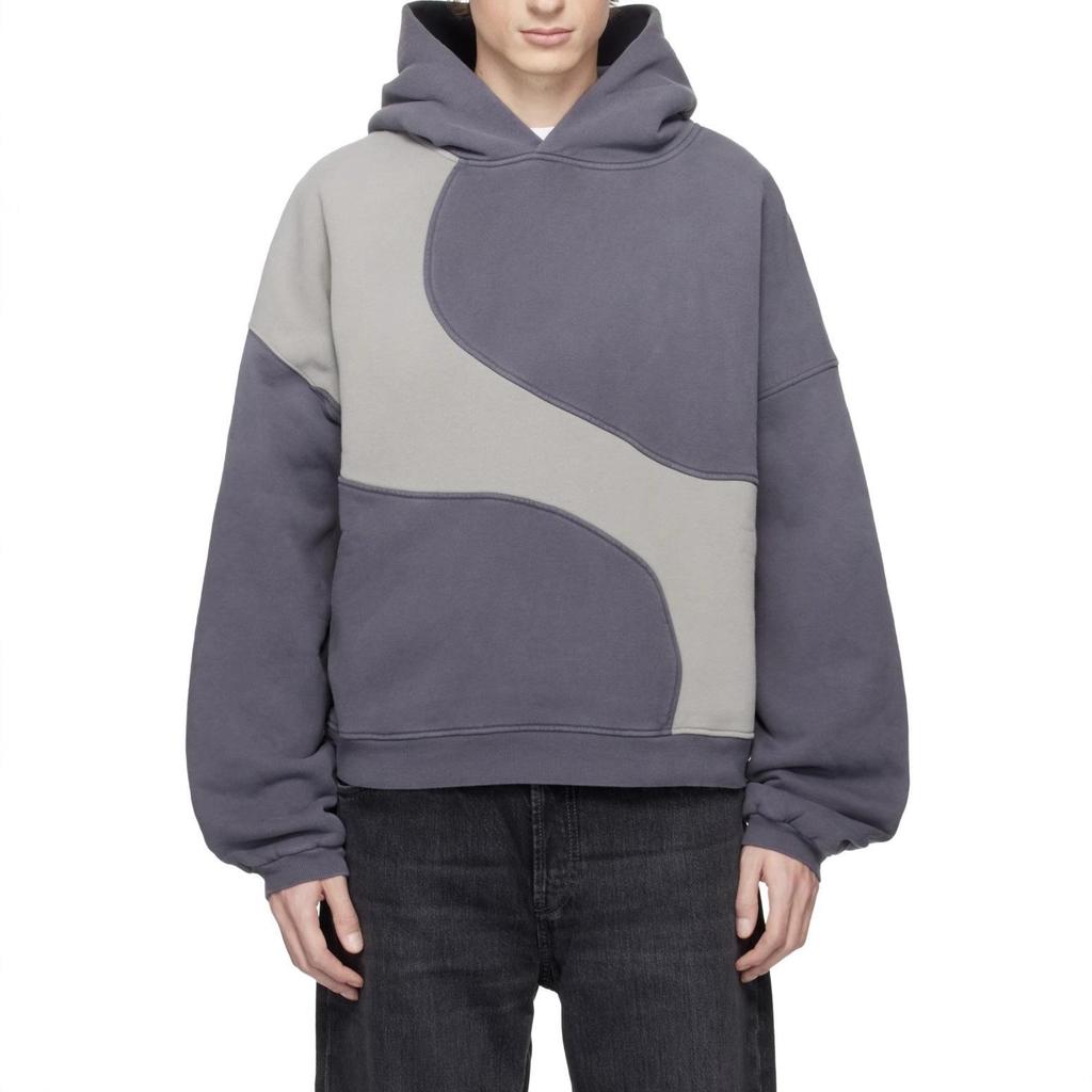 ERL Martin Cortis Patchwork Dekonstruerad Huvtröja