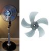 High Efficiency Replacement Fan Blade Plastic Texture Quiet Operation Desk Fan Leaf for Vertical Floor Desk Fans