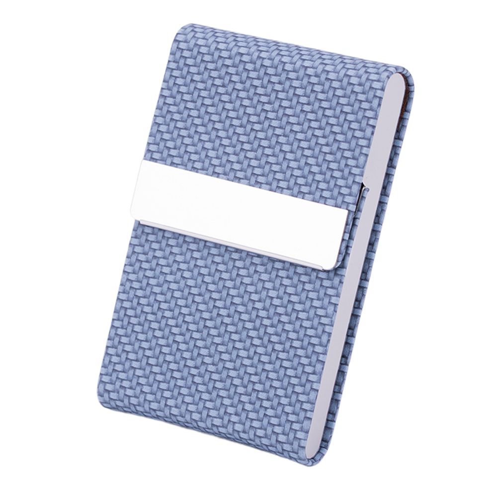 Slim Pocket Business Card Case PU Leather ID Case Card Box Name Card Holder  Office Supplies