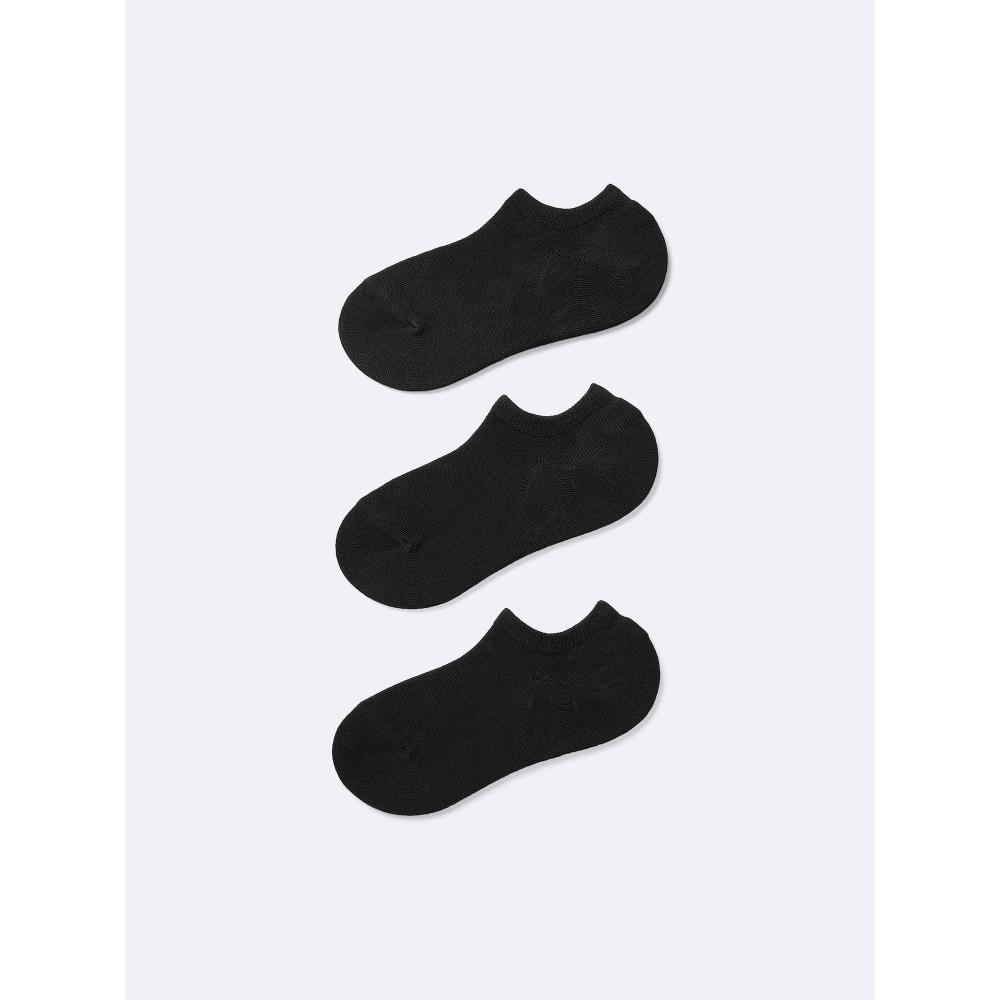 

Gu By Uniqlo Короткие носки с ягодами 3 пары с противоскользящим эффектом 09 BLACK/ONE SIZE