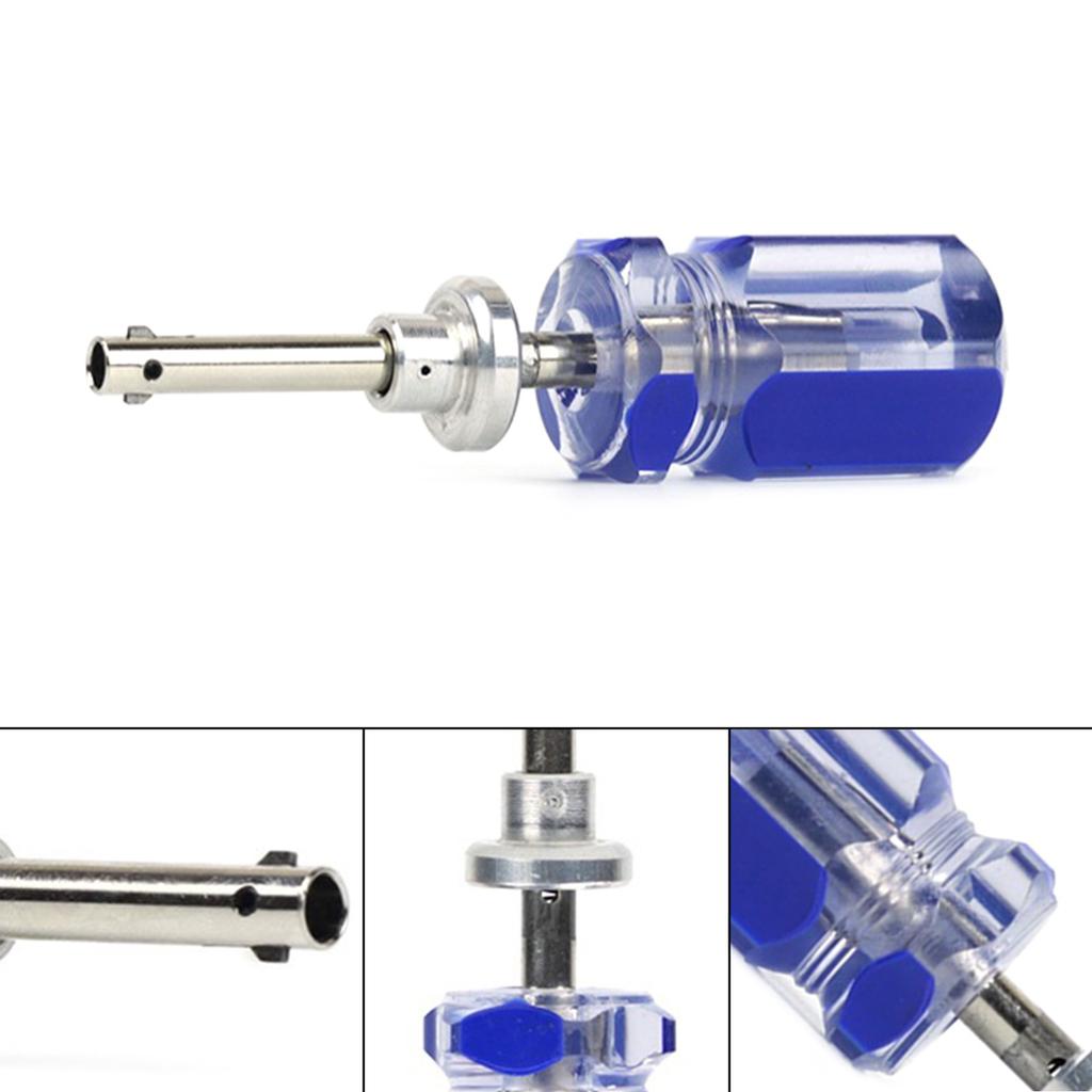 4 Inch CATV Cable Locking and Unlocking Terminator TV Tool Blue,CATV Cable Locking Terminator 75Ohm