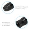 Motorcycle Exhaust Pipe Slider Aluminum Alloy Anti Falling Guard Protector  (Black )