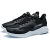 Li Ning Textile, TPU Low Top Casual Running Shoes Men's Black White ARSR045-1