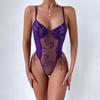 Sexy Butterfly Embroidery Slimming Bodysuit for Women
