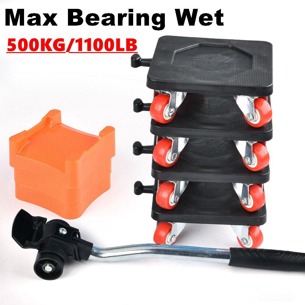 Furniture Mover with Wheels Heavy Duty Furniture Transporter Tool Ergonomic Handle Furniture Lifter and Slides Kit for Carrying