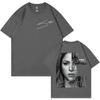 Camiseta Gráfica Vintage Lavada Shakira Las Mujeres Ya No Lloran World Tour 2026 Pop Latino Pop Rock Merchandising de Celebridad Camiseta Estampada Hombre Mujer Verano Casual