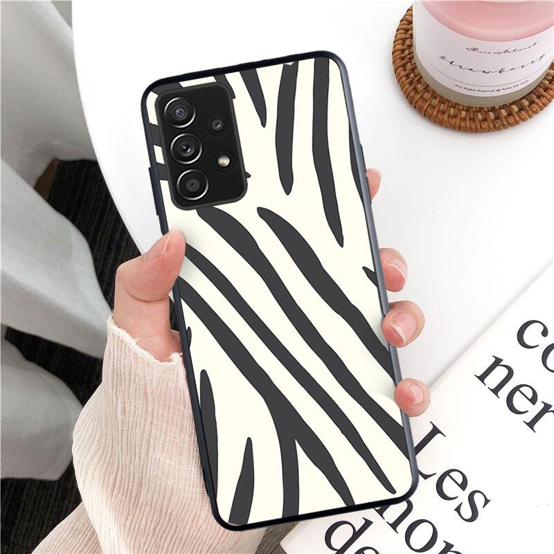 Zebra-Telefonhülle für Samsung Galaxy A13 A22 A12 A32 A71 A11 A21S A33 A52 A72 A51 A50 A70 A31 M31
