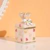 Enamel Color Storage Box Zinc Zinc Zinc Alloy Trinket Box Cute Girl Jewelry Box  Candy Storage