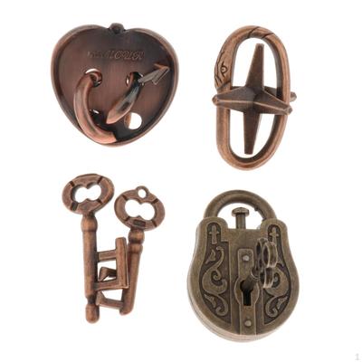 3D Lock Toy Box Puzzles for Kids Adult IQ Training Leisure Funny Gifts