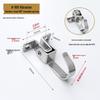 Jinrui Stainless Steel Black Bathroom Hook for Coats and Hats