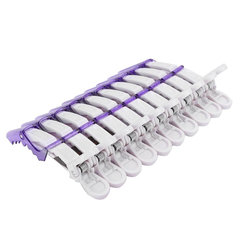 10pcs Duckbilled Clip Hair Partition Hairdressing Hairstyle Pin for Hair Salon Barber Shop
