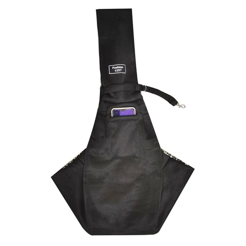 Crossbody Breathable Dog Folding Pet Bag with Large Capacity Pet Supplies Comfortable and Portable Cat Bag for Outdoor Use