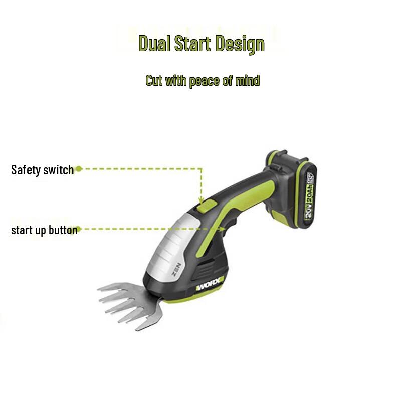 Worx 20V Brushless Cordless Lawn Mower CN plug (adapter included)